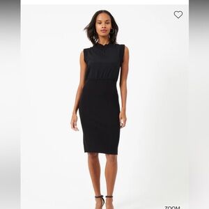 Black French connection Krista Knit dress. Worn once.